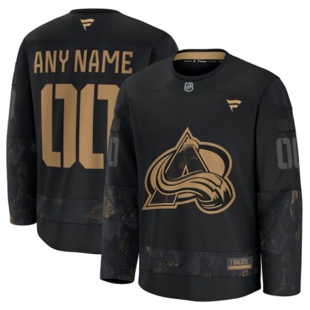 Colorado Avalanche Trikot Custom Fanatics Military Appreciation Practice 2024-25 Schwarz - Herren Colorado Avalanche Trikot Custom Fanatics Military Appreciation Practice 2024-25 Schwarz - Herren